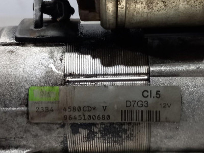 MOTOR ARRANQUE, CITROEN, XSARA PICASSO
