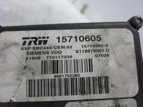  ABS, PEUGEOT, 407 