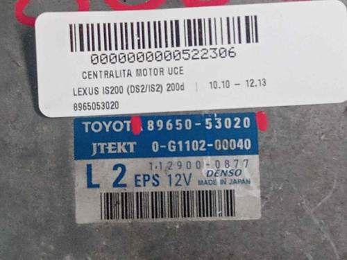  CENTRALITA MOTOR UCE, LEXUS, IS (DS2/IS2) 