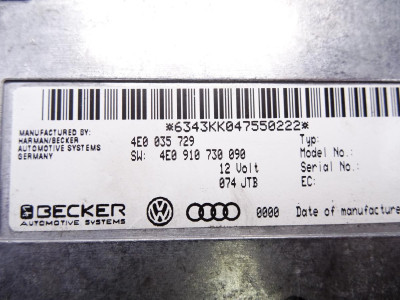 MODULO ELECTRONICO, AUDI, A8 (4E)