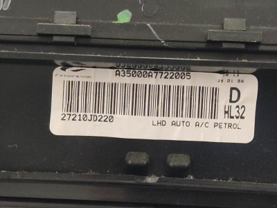 CALEFACCION ENTERA NORMAL, NISSAN, QASHQAI (J10)