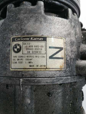 COMPRESOR AIRE ACONDICIONADO, BMW, SERIE 3 BERLINA (E46)