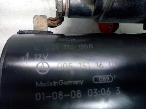  MOTOR ARRANQUE MERCEDES-BENZ CLASE A (BM 168) 