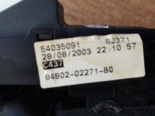  MANDO ELEVALUNAS DELANTERO IZQUIERDO Toyota COROLLA FAMILIAR (E12) 
