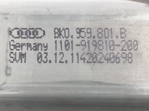  ELEVALUNAS DELANTERO IZQUIERDO AUDI A6 BERLINA (4G2) 