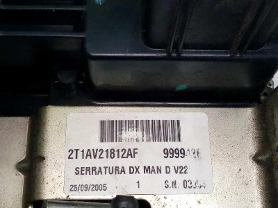 CERRADURA PUERTA DELANTERA DERECHA, FORD, TOURNEO CONNECT (TC7)