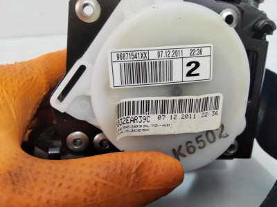 CINTURON SEGURIDAD TRASERO DERECHO, CITROEN, C4 BERLINA