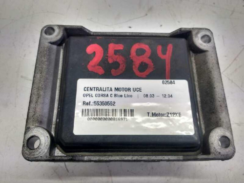  CENTRALITA MOTOR UCE OPEL CORSA C 