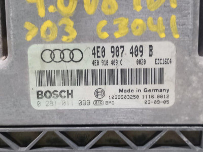 CENTRALITA MOTOR UCE, AUDI, A8 (4E)