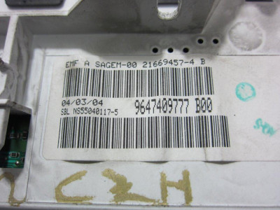 PANTALLA MULTIFUNCION, PEUGEOT, 206