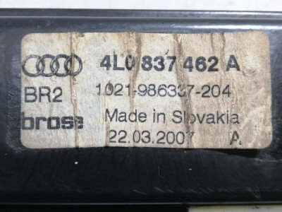 ELEVALUNAS DELANTERO DERECHO, AUDI, Q7 (4L)