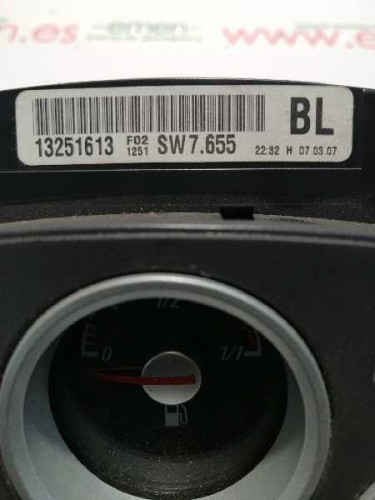  CUADRO INSTRUMENTOS OPEL ASTRA H GTC 
