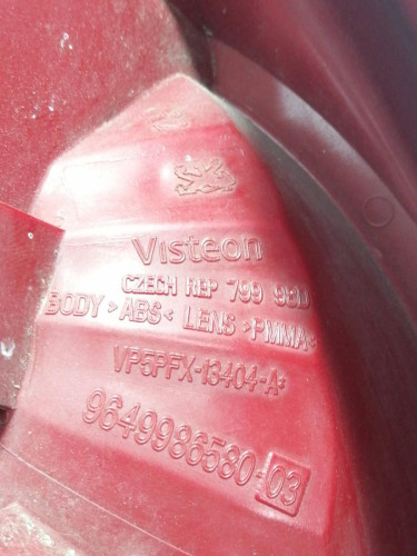  PILOTO TRASERO DERECHO PEUGEOT 207 
