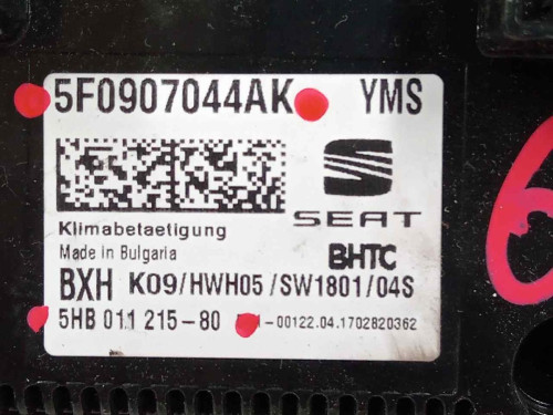  MANDO CALEFACCION / AIRE ACONDICIONADO Seat LEON SC (5F5) 