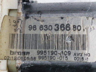 ELEVALUNAS DELANTERO IZQUIERDO, PEUGEOT, 407