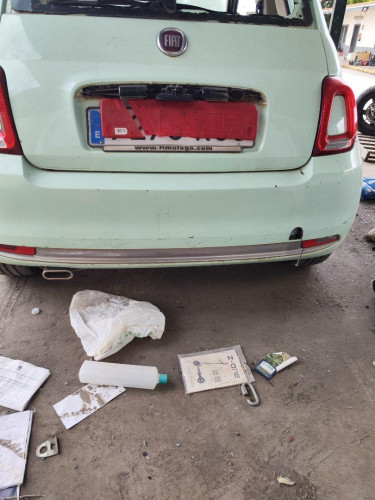 PARAGOLPES TRASERO Fiat 500 (150) BERLINA 