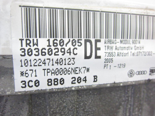  AIRBAG DELANTERO DERECHO VOLKSWAGEN PASSAT BERLINA (3C2) 