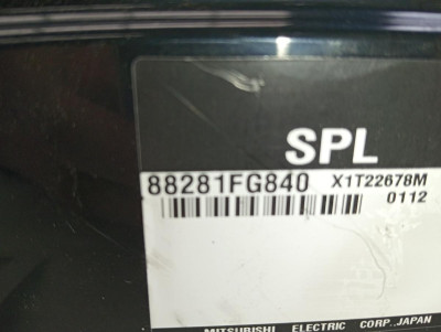 MODULO ELECTRONICO, SUBARU, IMPREZA (G12)