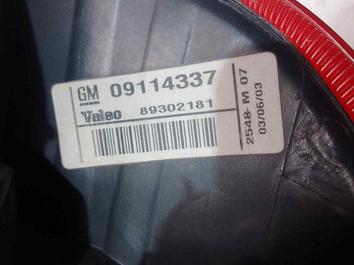 PILOTO TRASERO DERECHO Opel CORSA C 