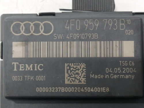  MODULO ELECTRONICO, AUDI, A6 BERLINA (4F2) 