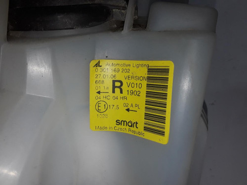 FARO DERECHO Smart FORTWO COUPE 