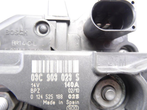 ALTERNADOR, AUDI, A3 SPORTBACK (8PA) 