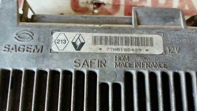 CENTRALITA MOTOR UCE, RENAULT, CLIO I FASE I / II (B/C57)