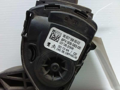 PEDAL ACELERADOR, PEUGEOT, 207