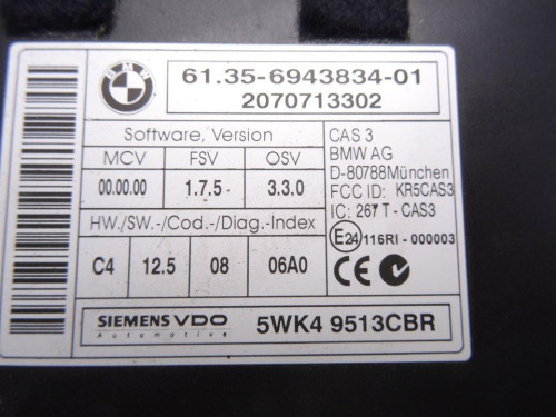  MODULO ELECTRONICO MINI MINI (R56) 
