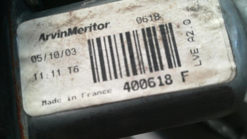 ELEVALUNAS DELANTERO DERECHO CITROEN C3 
