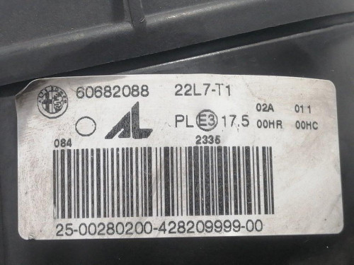 FARO DERECHO, ALFA ROMEO, 159 (140) 
