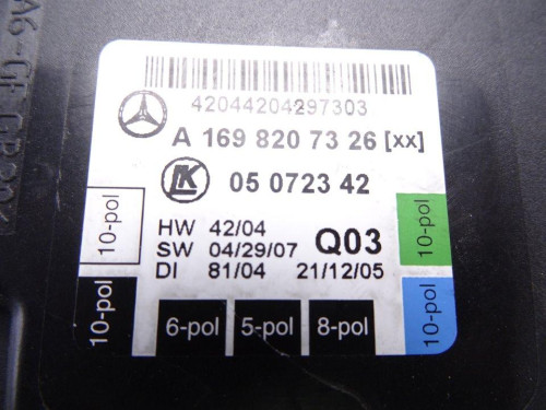  MODULO ELECTRONICO MERCEDES-BENZ CLASE A (BM 169) 