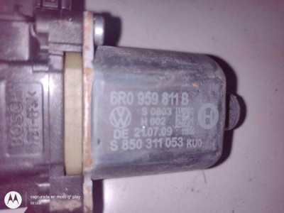 MOTOR ELEVALUNAS TRASERO IZQUIERDO, VOLKSWAGEN, POLO V (6R1)