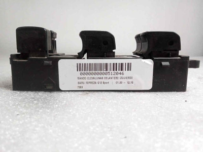 MANDO ELEVALUNAS DELANTERO IZQUIERDO, SUBARU, IMPREZA (G12)