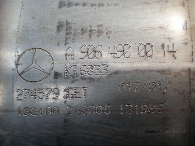 CATALIZADOR, MERCEDES-BENZ, SPRINTER II FURGÓN