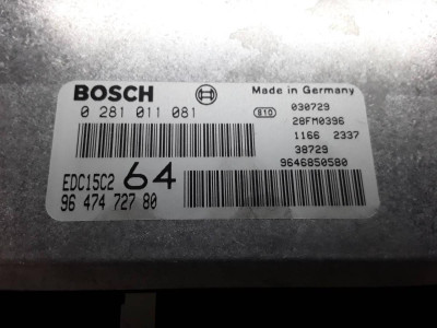 CENTRALITA MOTOR UCE, PEUGEOT, 307 BREAK / SW (S1)(04.2002)
