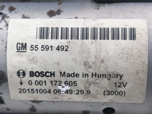  MOTOR ARRANQUE, OPEL, CORSA E 