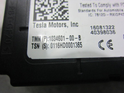 MODULO ELECTRONICO, TESLA, MODEL S