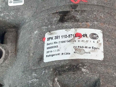 COMPRESOR AIRE ACONDICIONADO, SEAT, IBIZA (6L1)