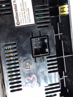 MANDO CALEFACCION / AIRE ACONDICIONADO, SUBARU, LEGACY COMBI/ OUTBACK (B14)