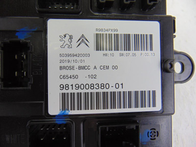 MODULO ELECTRONICO, PEUGEOT, 508