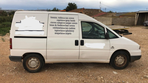 FIAT I SCUDO (222) — vehículo donante para recambios 