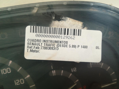  CUADRO INSTRUMENTOS 