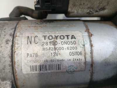 MOTOR ARRANQUE, TOYOTA, AURIS (E15)