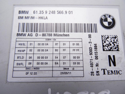 MODULO ELECTRONICO, BMW, SERIE 7 (F01/F02)