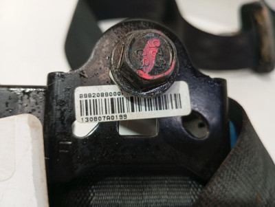 CINTURON SEGURIDAD TRASERO DERECHO, HYUNDAI, I10 (IA)