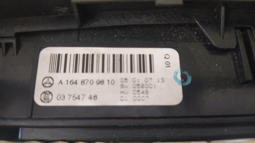 WARNING Mercedes-Benz CLASE ML (BM 164) 