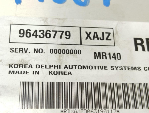  CENTRALITA MOTOR UCE CHEVROLET KALOS 