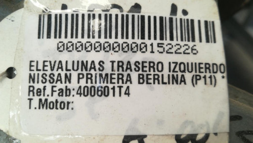  ELEVALUNAS TRASERO IZQUIERDO 