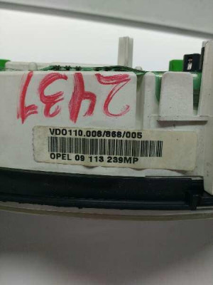 CUADRO INSTRUMENTOS, OPEL, CORSA B